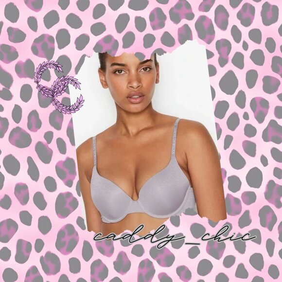 EUC Victoria’s Secret T-Shirt Push Up Full Coverage Bra - 34DDD - Picture 1 of 12